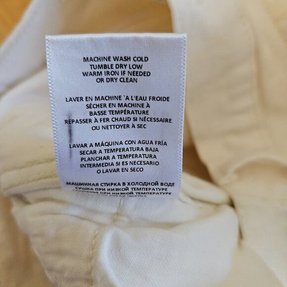 RE/DONE Originals 80s Slim Straight Jeans in Vintage White - sz 24 - NWT - Picture 9 of 10